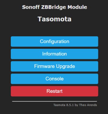 Tasmota WiFi Settings